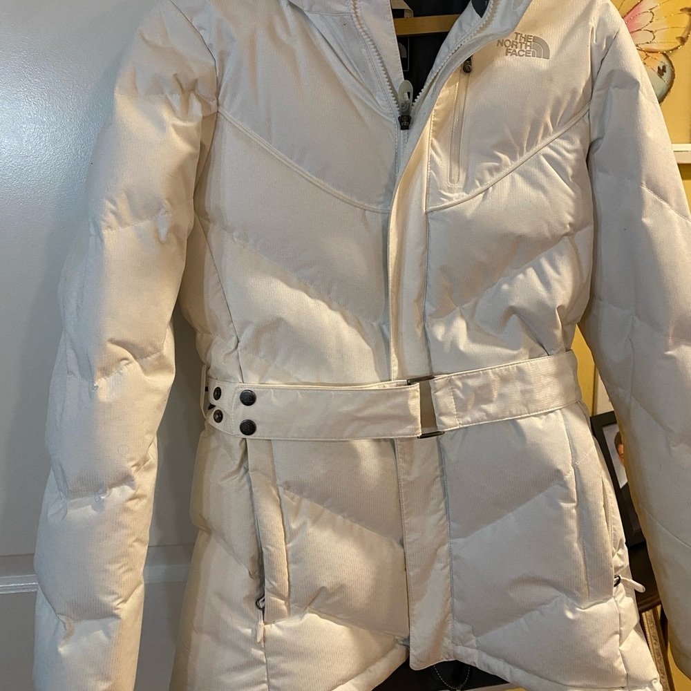 Northface women’s belted jacket